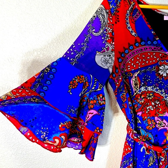 Une Ame Boho Ruffle Maxi Dress - Picture 6 of 9